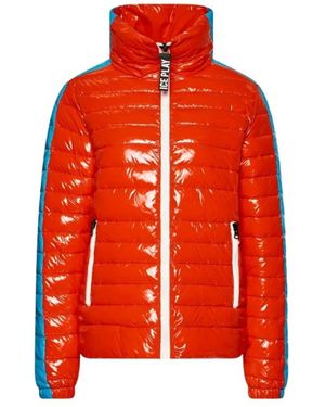 Ice Play Jassen ,Rood ,Rode Gewatteerde Jas