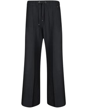 Herno Wide Trousers - Noir