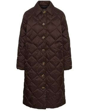 Part Two Single-Breasted Coats - Marron