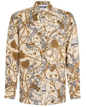 Moschino Casual Shirts - Natural