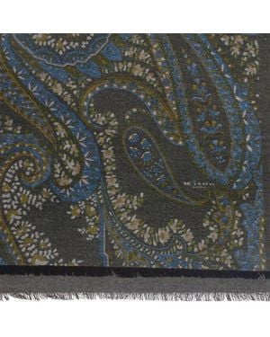 Kiton Silk Scarves - Green