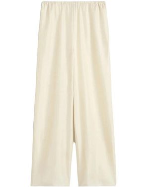 TOTEME Wide Trousers - Neutro