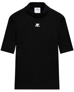 Courreges Turtlenecks - Negro