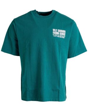 Willy Chavarria T-Shirts - Green