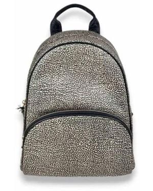 Borbonese Backpacks - Grey