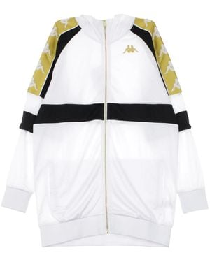 Kappa Zip-Throughs - White