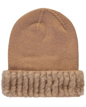 Moorer Neve Beanie - Bruin
