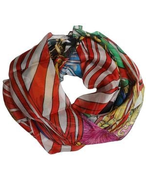 Dolce & Gabbana Silk Scarves - Red