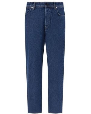 Stone Island Straight Jeans - Blu