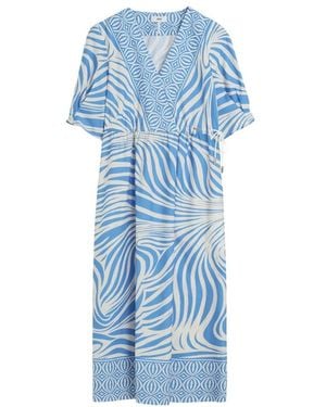 Cinque Midi Dresses - Bleu