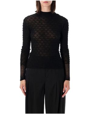 Lanvin High Neck Knit - Zwart