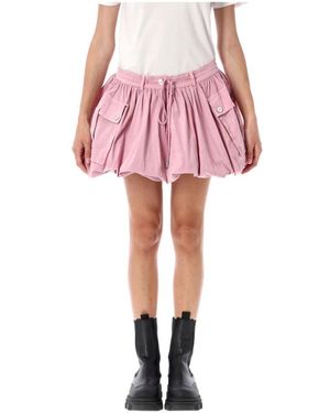 Ganni Short Skirts - Rosa