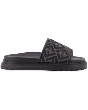 Fendi Sliders - Black