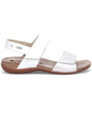 Mephisto Flat Sandals - White