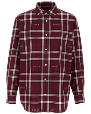 Gucci Casual Shirts - Purple