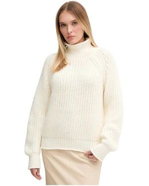 MARC AUREL Rollkragenpullover - Natur