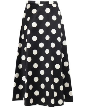 Max Mara Rokken ,Zwart ,Katoen Moneta Rok