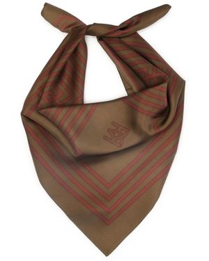 Kazar Silky Scarves - Marrone