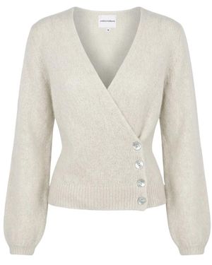 American Dreams Mariya Wikkel Cardigan - Wit