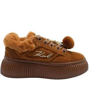 KARL LAGERFELD Trainers - Brown