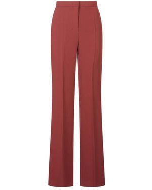 Max Mara Wide Trousers - Rojo