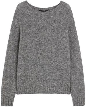 Weekend by Maxmara Round-Neck Knitwear - Gris