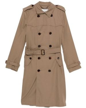Burberry Trench Coats - Natural