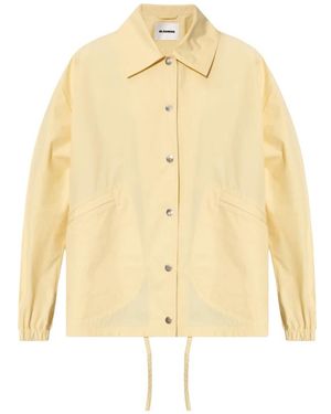 Jil Sander Chaqueta Con Logotipo, Mujer, Talla - Amarillo
