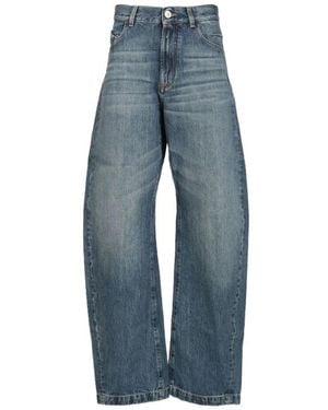 The Attico Loose Fit Jeans - Blue