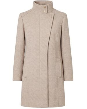Liu Jo Single-Breasted Coats - Neutro