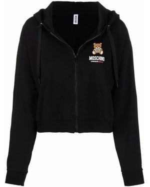 Moschino Zip-Throughs - Negro
