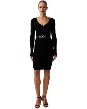 Guess Knitted Dresses - Negro