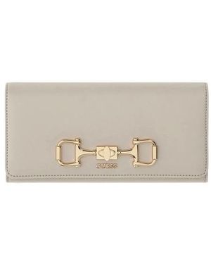 Guess Janie Slg Flap Organizer - Naturel