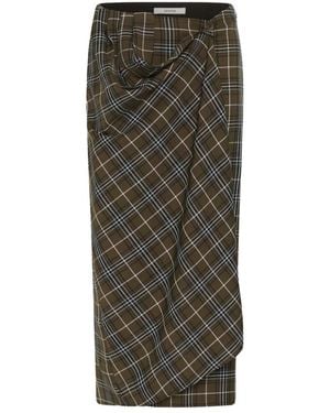 Gestuz Midi Rok - Groen