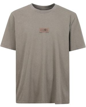 MM6 by Maison Martin Margiela T-Shirts - Grijs