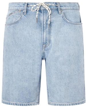 Pepe Jeans Denim Shorts - Blue