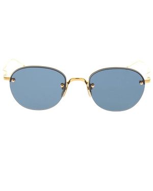 Thom Browne Accessoires ,Blauw ,Zonnebril