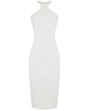 Elisabetta Franchi Midi Dresses - Bianco