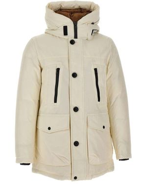Woolrich Winter Jackets - Natural