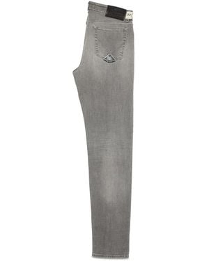 Roy Rogers Slim-Fit Jeans - Grigio