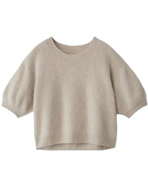 Lisa Yang Pullover Aus Gebürstetem Kaschmir - Grau