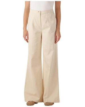 Another Label Broeken ,Wide Leg Nadine Pants - Naturel