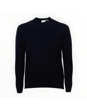 04651/ A trip in a bag Round-Neck Knitwear - Bleu