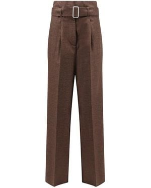 The Seafarer Broeken ,Bruin ,Wol Wijde Broek
