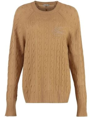 Etro Cashmere Knitwear - Brown