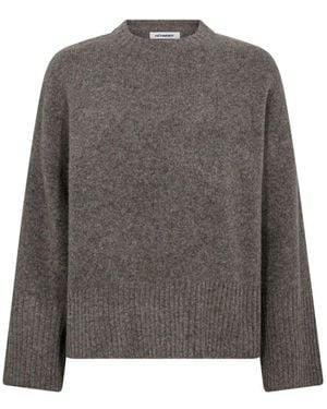 co'couture Round-Neck Knitwear - Grigio