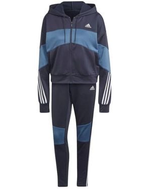 adidas Iconic Bold Block Jumpsuit - Blau