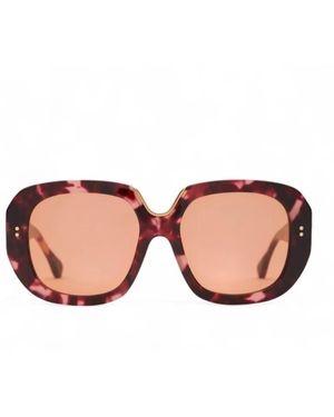 Claris Virot Sunglasses - Brown