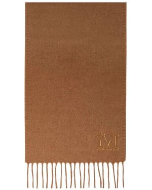 Max Mara Luxuriöser kamelwollschal in rechteckform - Braun