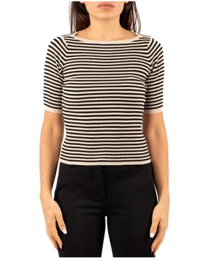 Weekend Round-Neck Knitwear - Negro